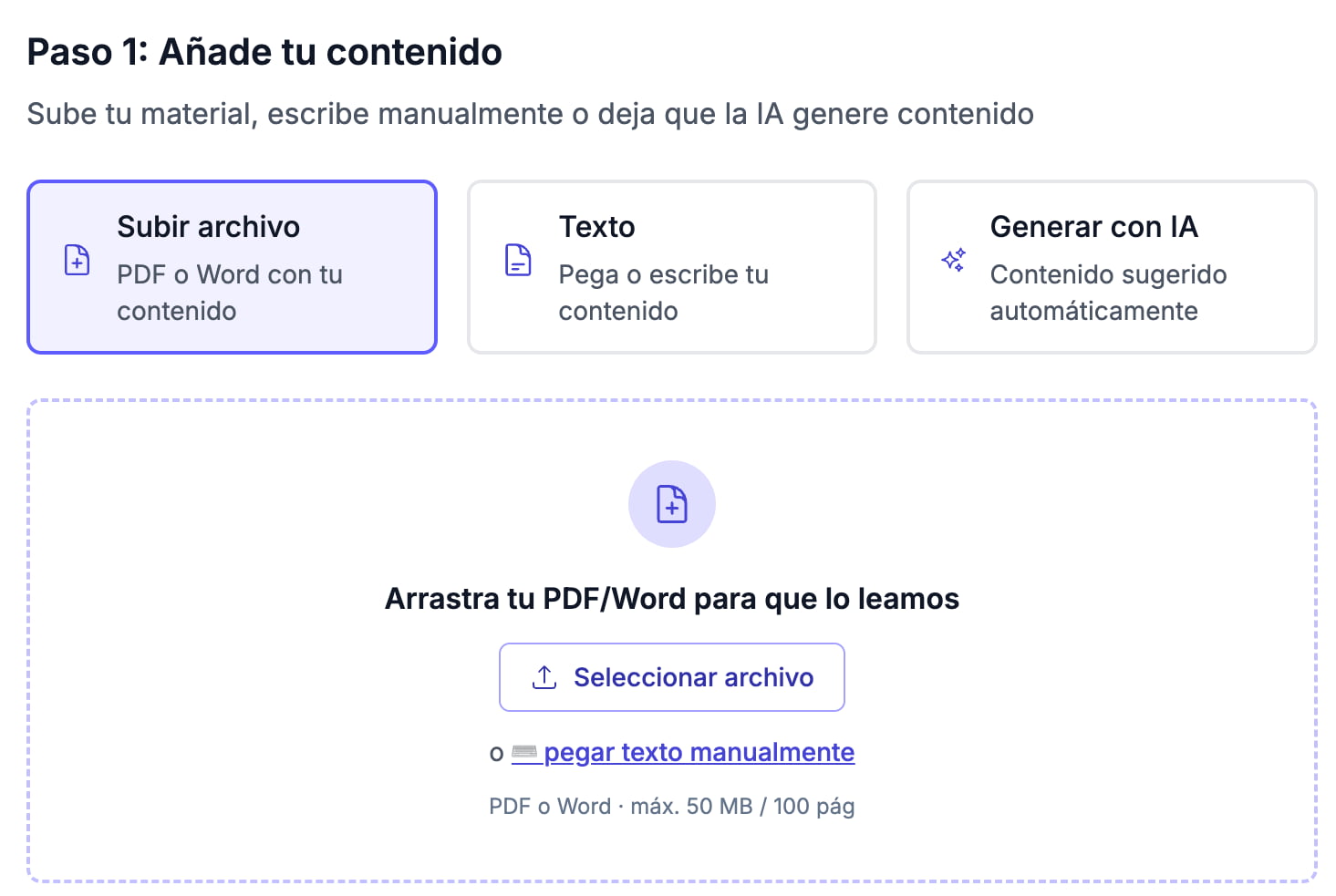 Teacher uploading content to Nextcolar